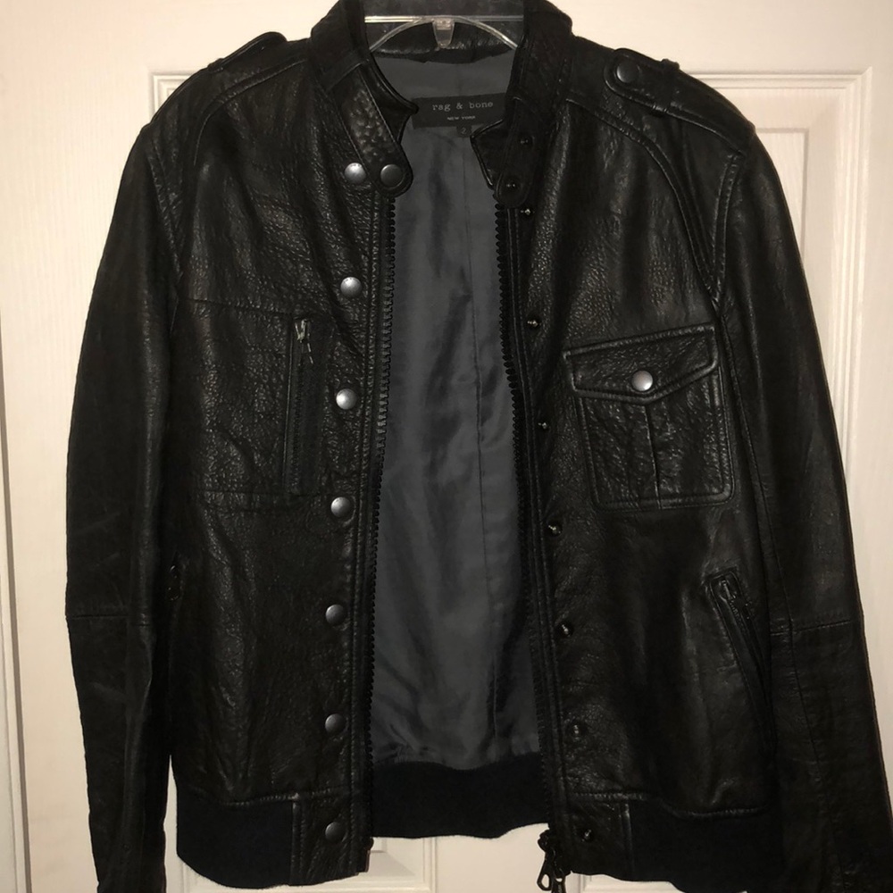 Rag and Bone Leather Jacket